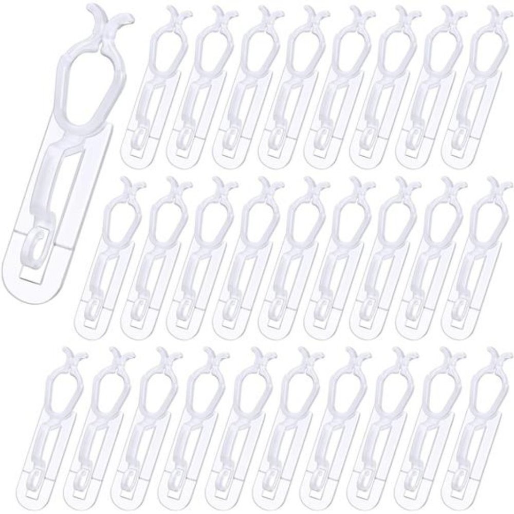 100 Packs Christmas Light Clip for C7/ C9 Base, Mini Lights, Shingle and Gutter
